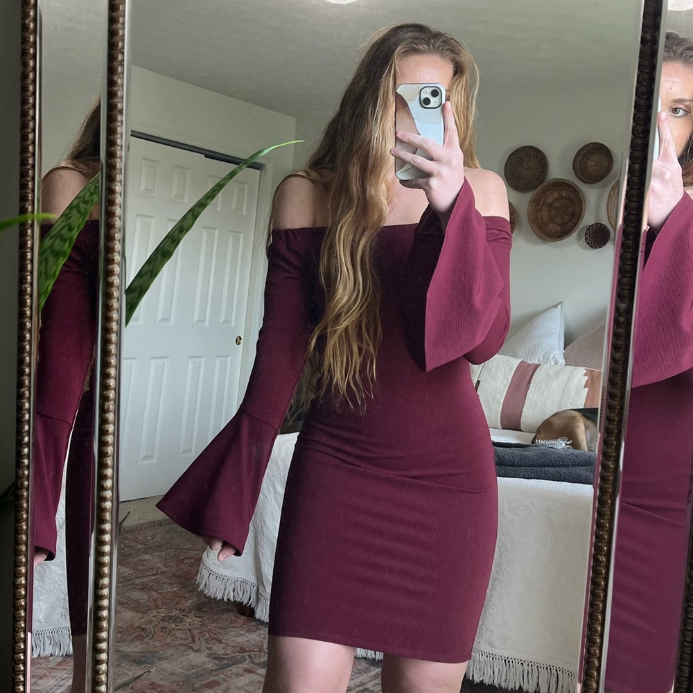 Boutique off-the-shoulder Dress Sorority or Event